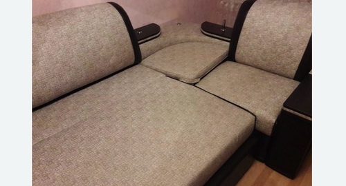 Химчистка углового дивана. Каховская