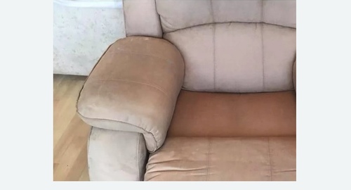 Химчистка кожаных кресел. Каховская